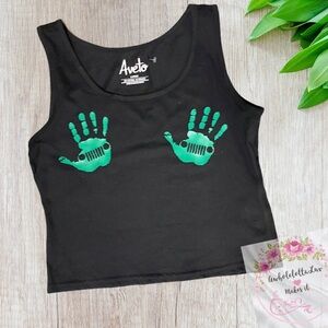Custom made jeep wave tank top